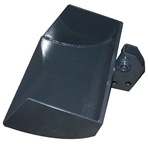 Reversible loading bucket