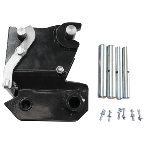 Quick hitches with 3 axles