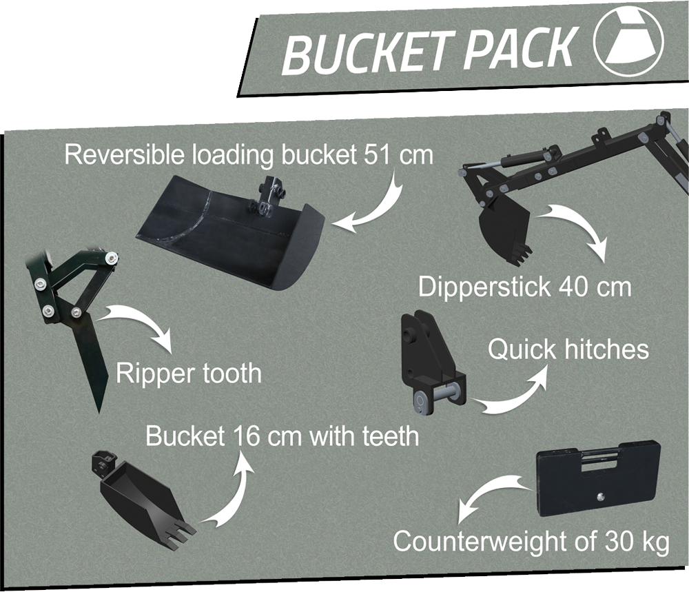 Buckets Pack