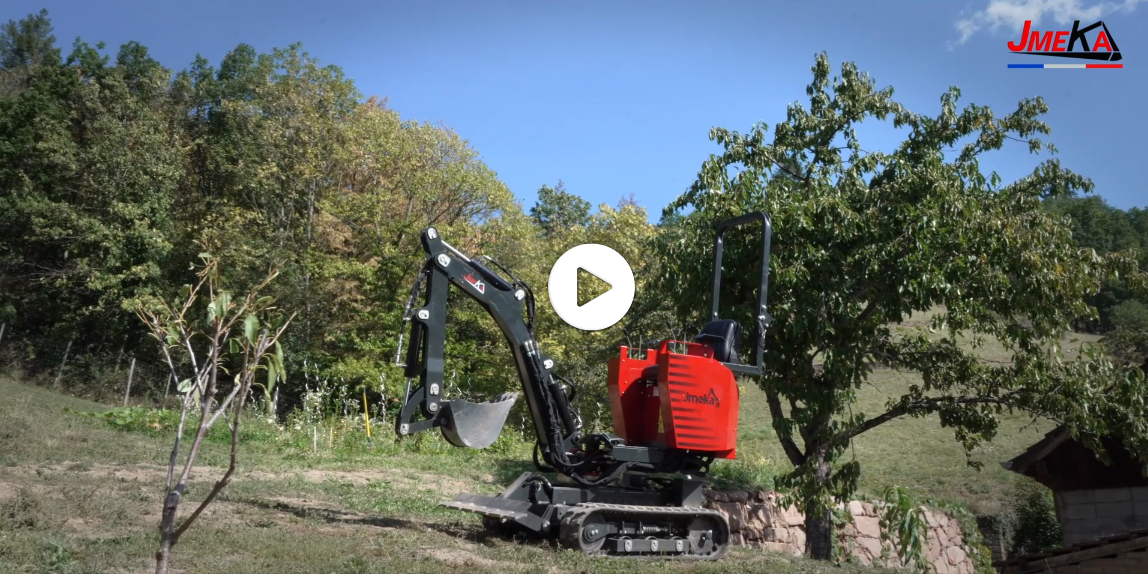 Video of a JMEKA Mini-Digger in action